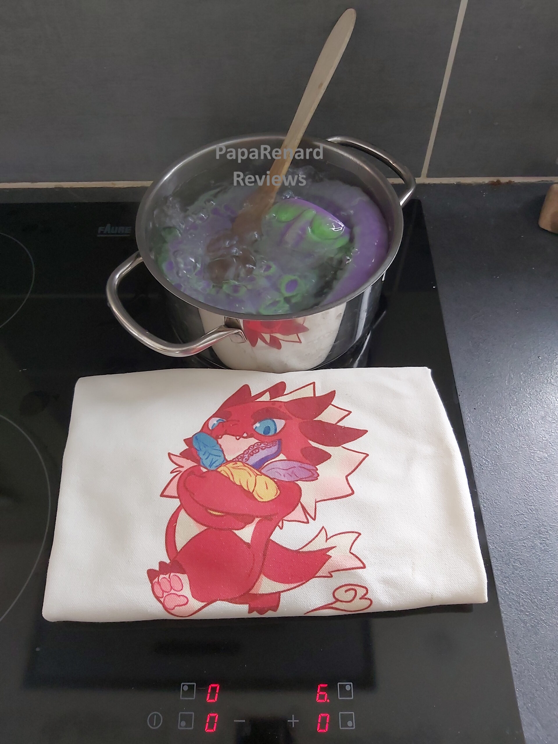 Boiling it to sanitize