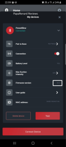 PowerBlow information + firmware