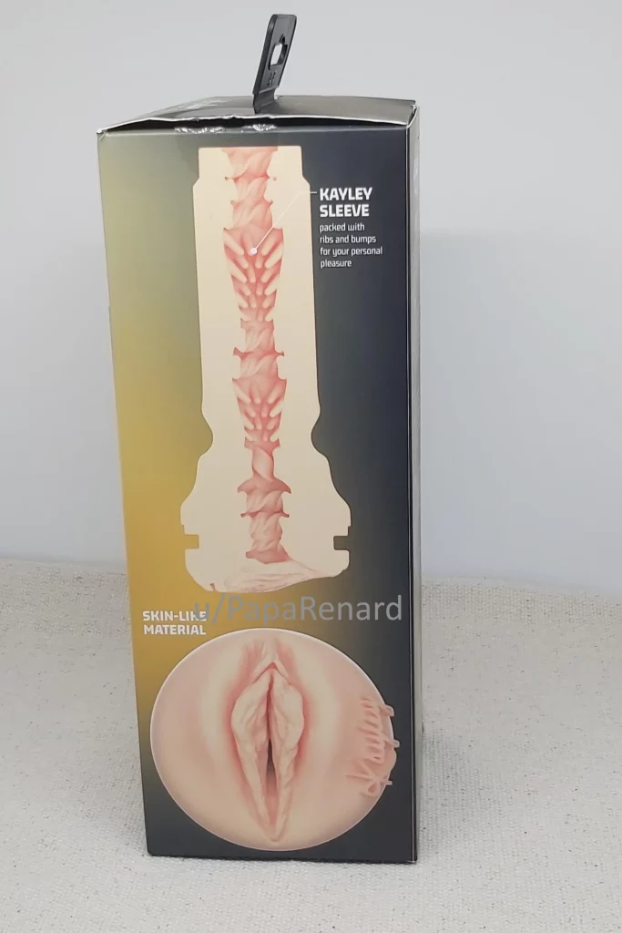 Right side of the package