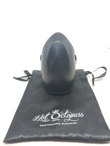 Back side of the Pulse on its storage bag